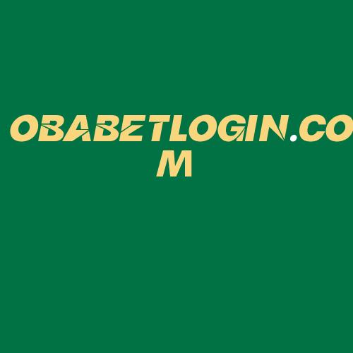 Logo da OBABETLOGIN